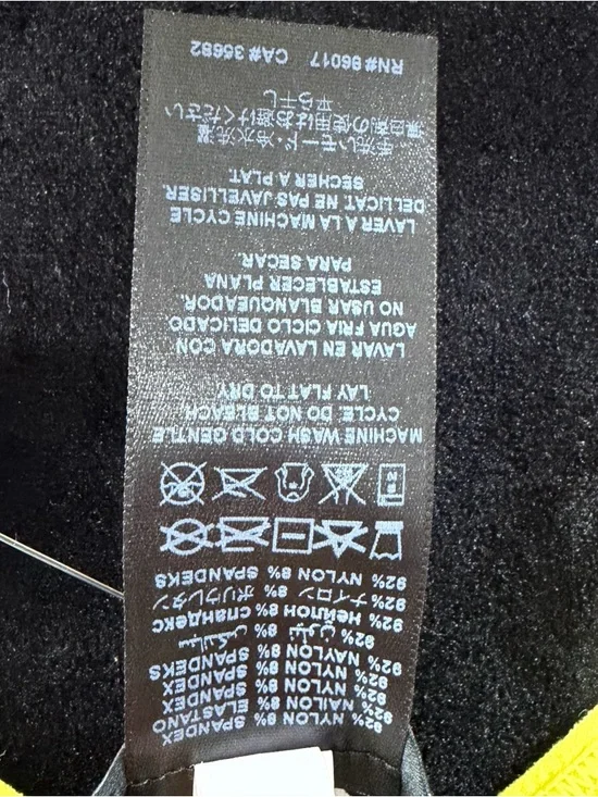 bebe Bright Yellow Ribbed Tank Midi Dress Size PS - Picture 6 of 8